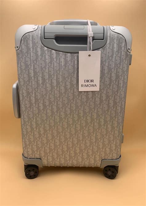 large vintage dior suitcase|Dior suitcase price.